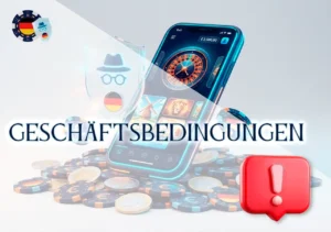 Allgemeine Geschäftsbedingungen für Online Casinos ohne Verifizierung.